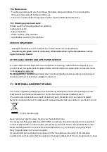 Preview for 47 page of Elem Garden Technic CS7.2VLIT Original Instructions Manual