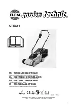 Elem Garden Technic CTE32-1 Original Instructions Manual предпросмотр