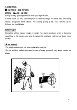 Предварительный просмотр 60 страницы Elem Garden Technic DCBT33D Owner'S Manual