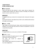 Предварительный просмотр 61 страницы Elem Garden Technic DCBT33D Owner'S Manual