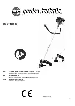 Предварительный просмотр 1 страницы Elem Garden Technic DCBT43D-16 Original Instructions Manual