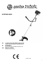 Elem Garden Technic DCBT43D-2S20 Original Instructions Manual preview