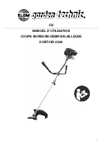 Preview for 2 page of Elem Garden Technic DCBT43D-2S20 Original Instructions Manual