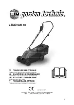 Elem Garden Technic LTDE1030-18 Original Instructions Manual предпросмотр