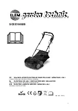 Предварительный просмотр 1 страницы Elem Garden Technic SCEE16002B Original Instructions Manual