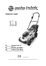 Elem Garden Technic TDE40V37-LI2BF Translation Of The Original Instructions предпросмотр