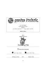 Preview for 84 page of Elem Garden Technic TDTAC42T-CC99 Original Instructions Manual