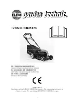 Elem Garden Technic TDTAC46T-BS625E16 Original Instructions Manual предпросмотр