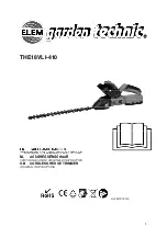 Elem Garden Technic THE18VLI-410 Original Instructions Manual предпросмотр