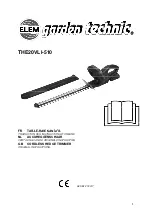 Preview for 1 page of Elem Garden Technic THE20VLI-510 Original Instructions Manual