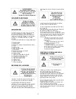 Preview for 13 page of Elem Garden Technic TRE2042SO Original Instructions Manual