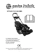 Предварительный просмотр 1 страницы Elem Garden Technic WTTAC51T-CC196-CMES Original Instructions Manual