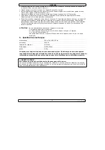 Preview for 6 page of ELEM Technic DPP2200 User Manual