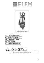 Предварительный просмотр 1 страницы elem 5411074170189 Original Instructions Manual