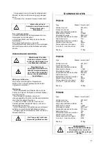 Preview for 17 page of elem 5411074170189 Original Instructions Manual