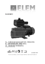 elem ELXA10MLPC Original Instructions Manual preview