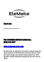 Preview for 1 page of EleMake FSDB-801B Manual