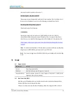 Preview for 15 page of Element 14 DIT PI Desktop User Manual