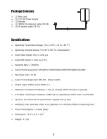 Предварительный просмотр 3 страницы Element-Hz ELE9090 Installation Manual