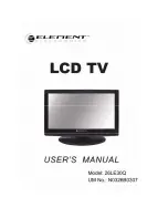 Element 26LE30Q User Manual preview