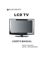 Element 40LE45Q User Manual preview