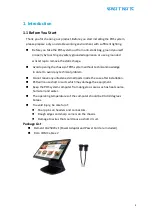 Preview for 5 page of Element CA250W User Manual