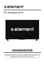 Предварительный просмотр 1 страницы Element E2T4019 Instruction Manual