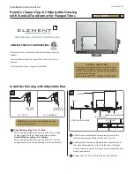 Element E3 F Series Installation Instructions Manual preview