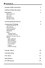 Preview for 3 page of Element E4SFC551 Instruction Manual