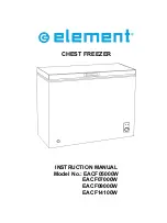 Preview for 1 page of Element EACF05000W Instruction Manual