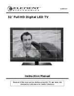 Preview for 1 page of Element ELCFT262 Instruction Manual