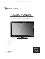 Preview for 1 page of Element ELCH372 User Manual