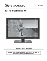 Preview for 1 page of Element ELEFW325 Instruction Manual