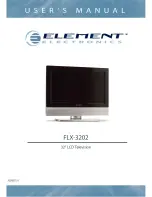 Preview for 1 page of Element FLX-2602 User Manual