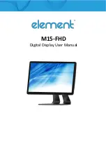 Preview for 1 page of Element M15-FHD User Manual