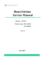 Element PLX-4202B Service Manual preview