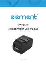 Element RW-337D User Manual предпросмотр