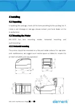 Предварительный просмотр 22 страницы Element RW-337D User Manual