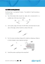 Предварительный просмотр 23 страницы Element RW-337D User Manual