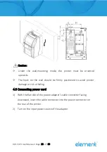 Предварительный просмотр 24 страницы Element RW-337D User Manual