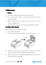 Предварительный просмотр 58 страницы Element RW-337D User Manual