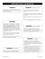 Preview for 4 page of Element4 Bioptica Installation And Operation Manual