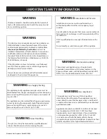 Preview for 4 page of Element4 Lucius 100 GSB Installation, Operation And Owner'S Manual