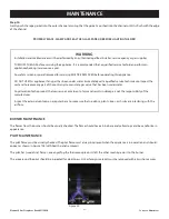 Preview for 44 page of Element4 Lucius 100 GSB Installation, Operation And Owner'S Manual