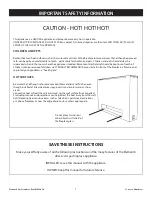 Preview for 3 page of Element4 Modore 185 Installation, Operation And Owner'S Manual