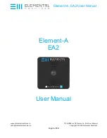 Elemental Machines EA2 User Manual предпросмотр