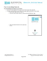 Preview for 6 page of Elemental Machines EA2 User Manual