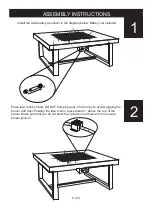 Preview for 8 page of ELEMENTI Aachen OFH101NG Manual