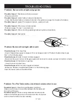 Предварительный просмотр 17 страницы ELEMENTI BIANCO OFP103NG Owner'S Manual