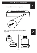 Предварительный просмотр 9 страницы ELEMENTI CAPETOWN OFG410LP Owner'S Manual